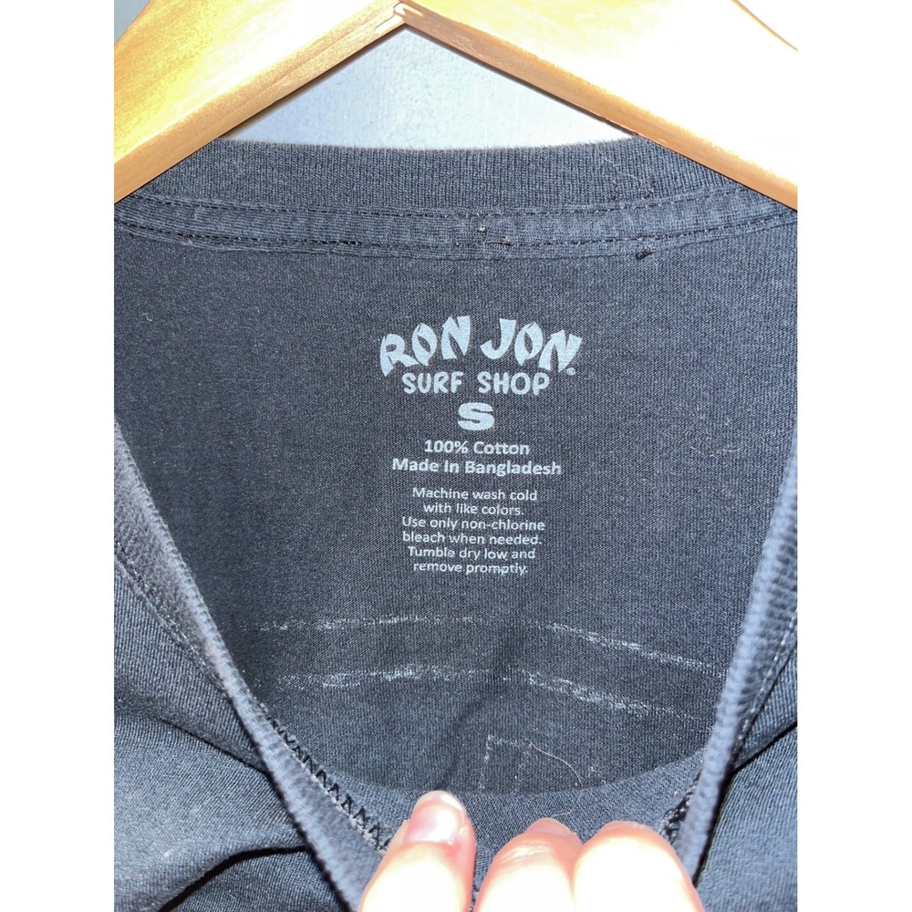 Ron Jon Surf Shop Orange Beach Long Sleeve T Shirt Black Size S - Picture 4 of 4